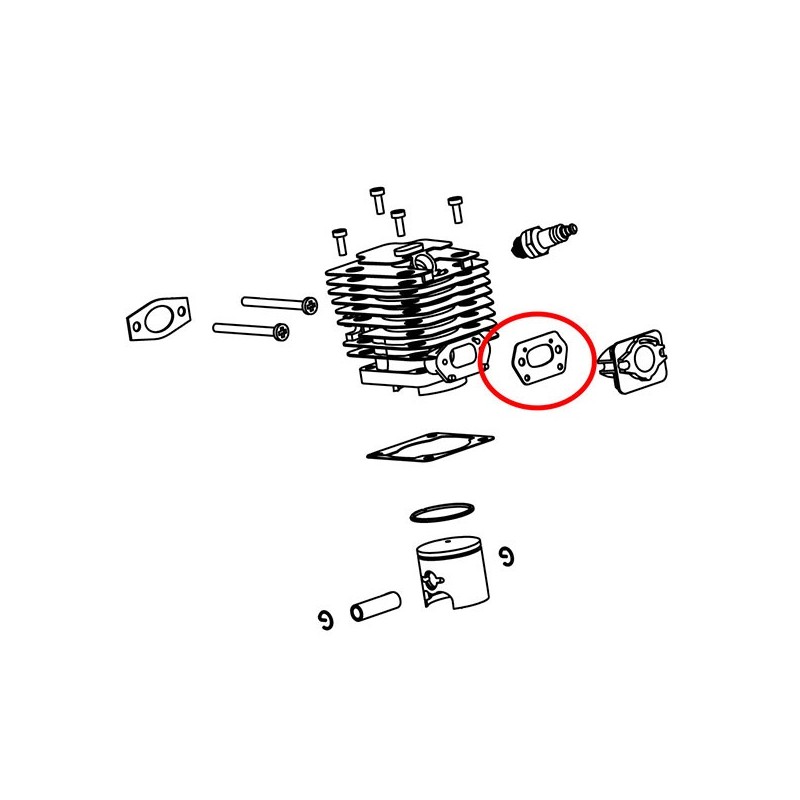 Tesnilo prirobnice PN3800. Villager 16-20