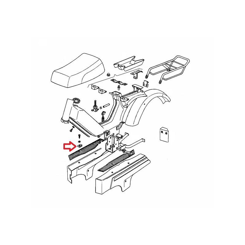 Žabica fi 4,2 mm A3 Tomos