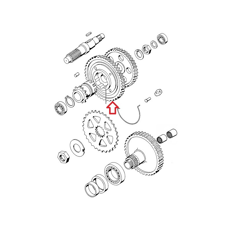 Zobnik I. prestave A3 Tomos