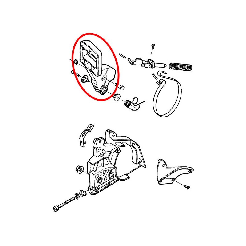 Ščitnik za roko-zavora H136.137.141.142