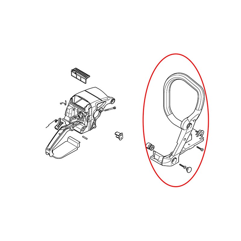 Ročaj motorne žage S029.039.MS290.310.390