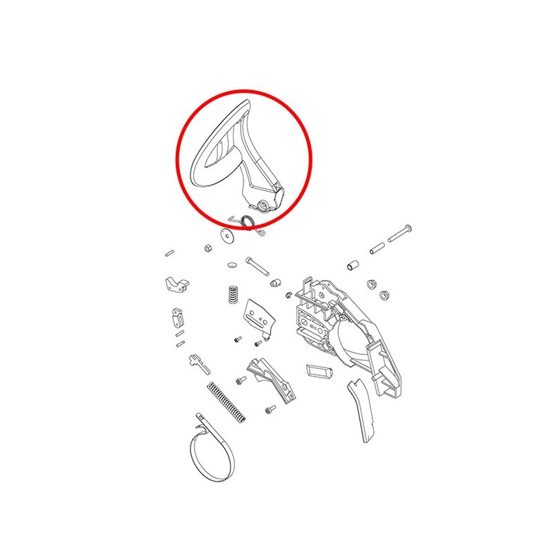 Ščitnik za roko- zavora PN4500.5200 Villager 24-30