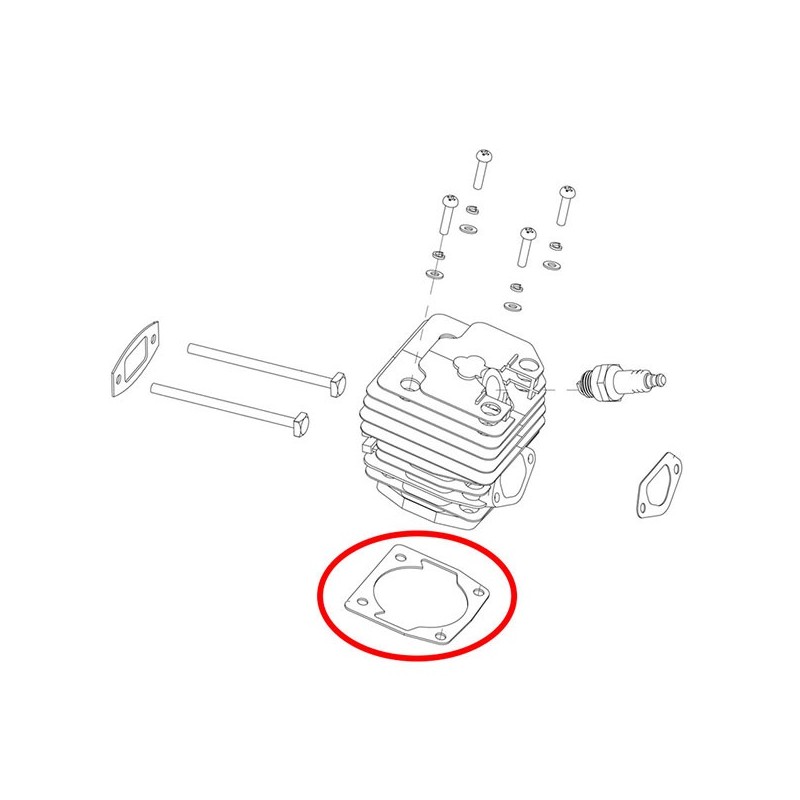 Tesnilo cilindra PN4500. Villager 24-30
