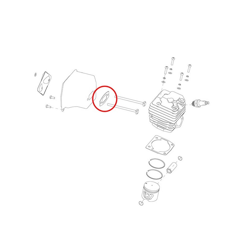 Tesnilo izpuha PN4500. Villager 24-30