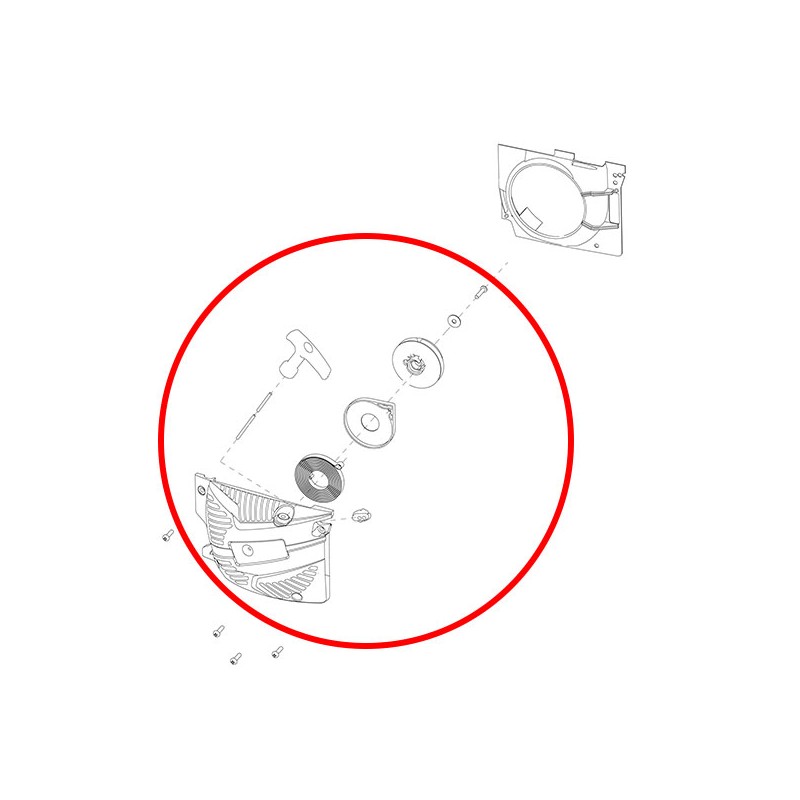 Pokrov zaganjača  PN4500.5200 kpl.