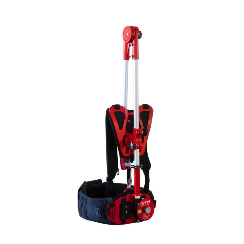 Ergonomsko nahrbtno nihalo za rezalnik žive meje