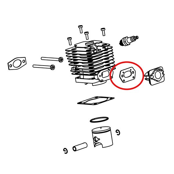 Tesnilo prirobnice PN3800. Villager 16-20