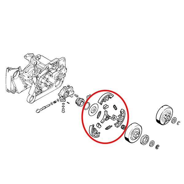 Sklopka Stihl 064 066 640 650 660