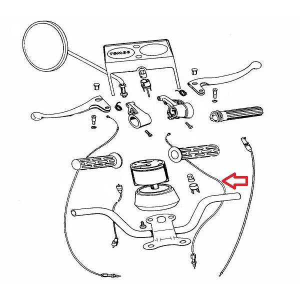 Žica sprednje zavore A3, A35, A5 Tomos kvaliteta poreklo Srbija