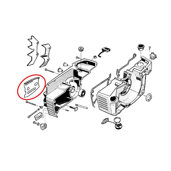 Pločevina meča Husqvarna - univerzalni par