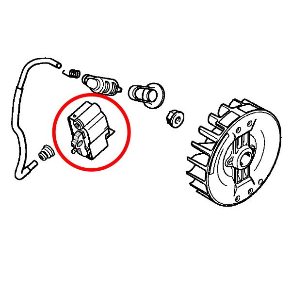 Vžigalna tuljava STIHL S 341 S361