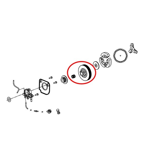 Verižnik QR38F PN3800 Villager 16-20 3/8”