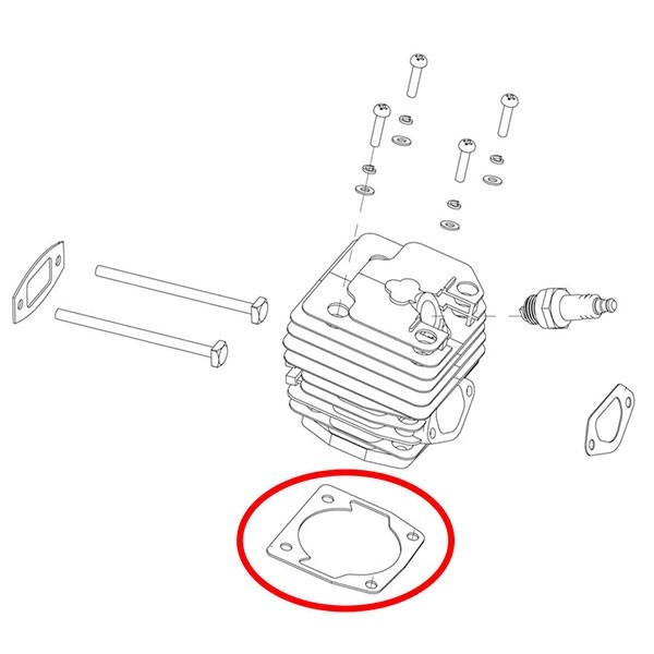 Tesnilo cilindra PN4500. Villager 24-30