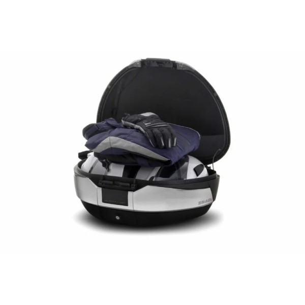 Moto kovček SHAD SH48 TITANIUM + KARBONSKA PREVLEKA + NASLON