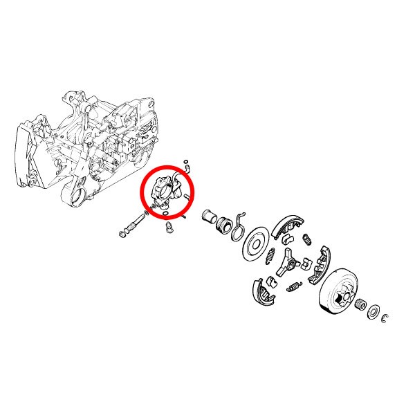 Oljna črpalka Stihl 044 440