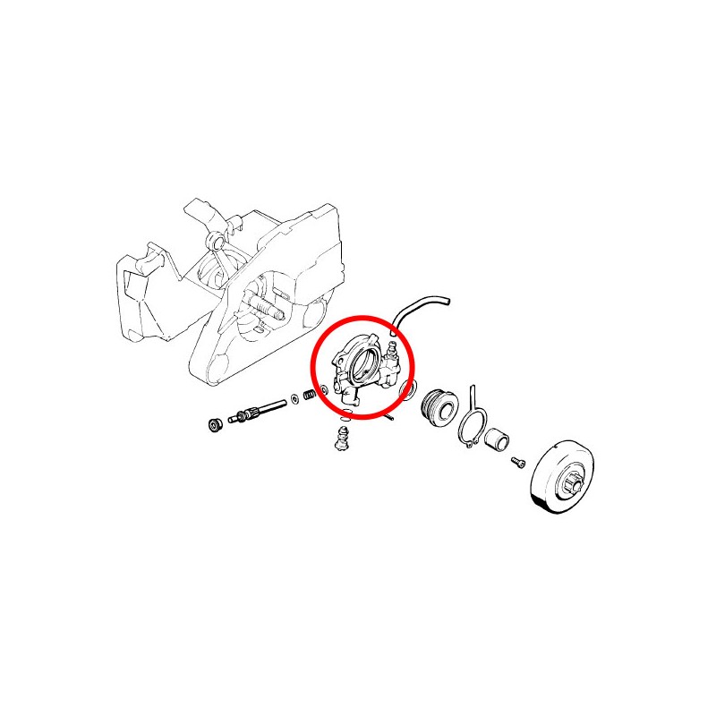 Oljna črpalka Stihl 024 026 240 260 