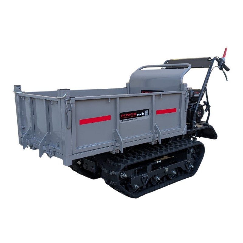 Mini demper goseničar POWERTECH PTD 550 QH - HIDRAVLIČNI DVIG