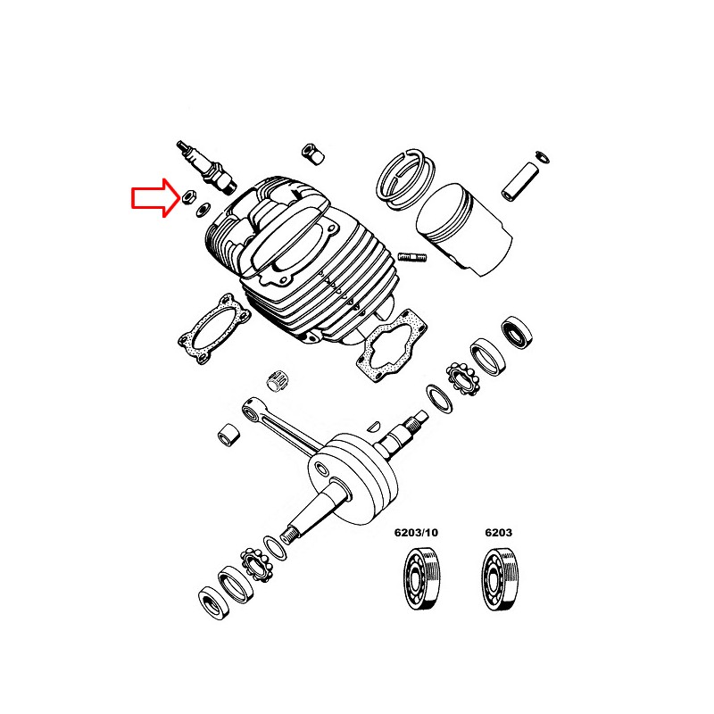 Matica m7x1 vsi modeli Tomos