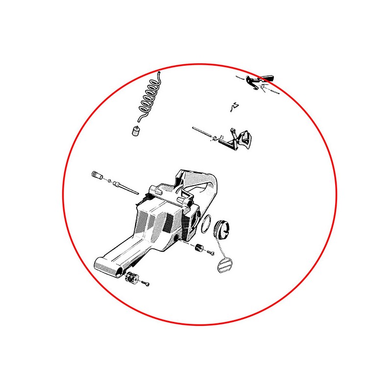 Rezervoar goriva H61 novi tip kpl.