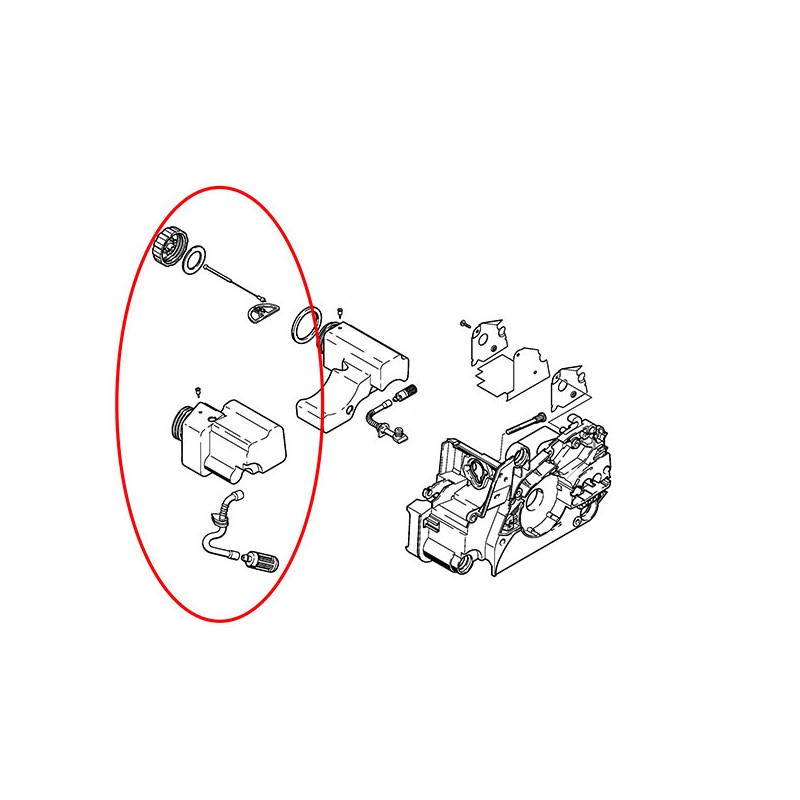 Rezervoar goriva S017.018.MS170.180 Blade