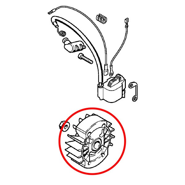 Magnet Stihl 017 018 MS 170 180