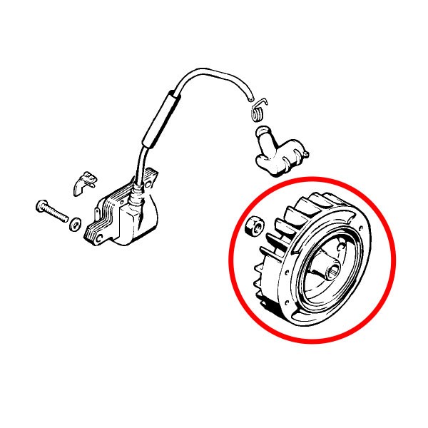 Magnet Stihl 038 MS 380 381