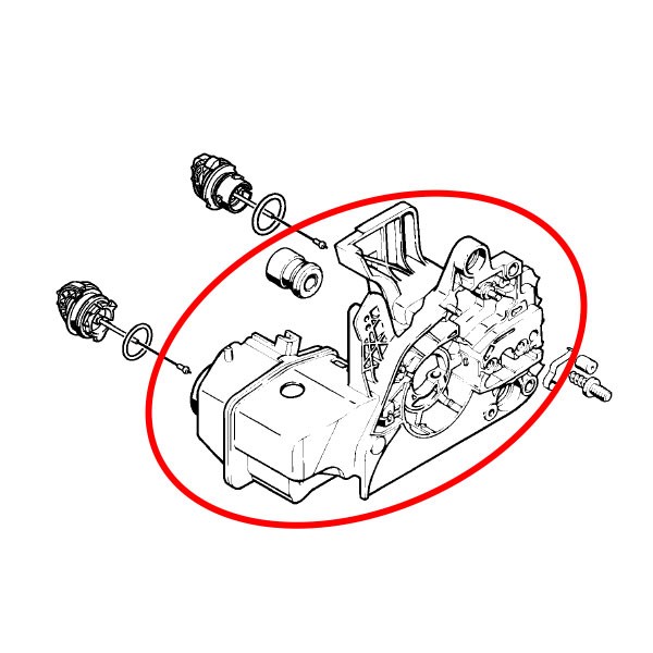 Ohišje motorja STIHL 021.023.025.MS210.230.250