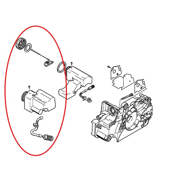 Rezervoar goriva S017.018.MS170.180 Blade