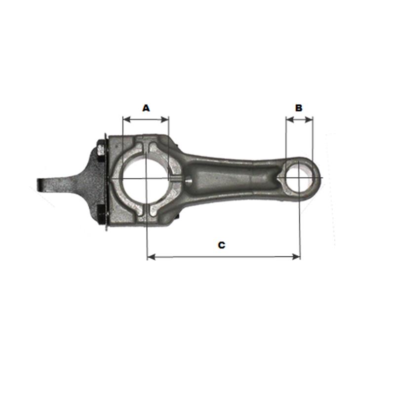 Ojnica Honda G 200 F 600 III. speciala fi 25,20 mm