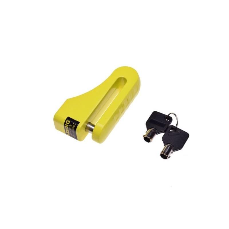 Disk ključavnica 10x65x9 rumena