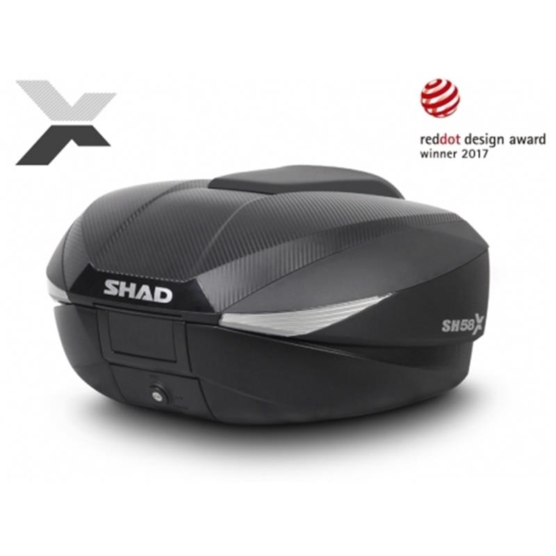 Moto kovček SHAD SH58X CARBON
